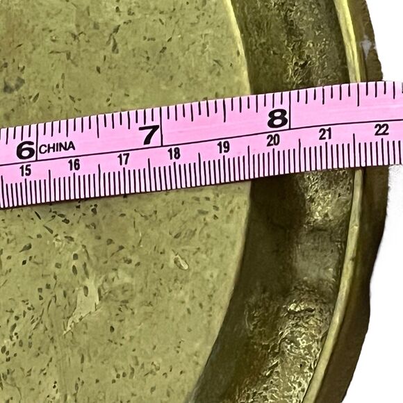 Brass Pipe Holder Ash Tray Virginia Metalcrafters Cigar Cigarette Dogwood 3-74 - Picture 6 of 16